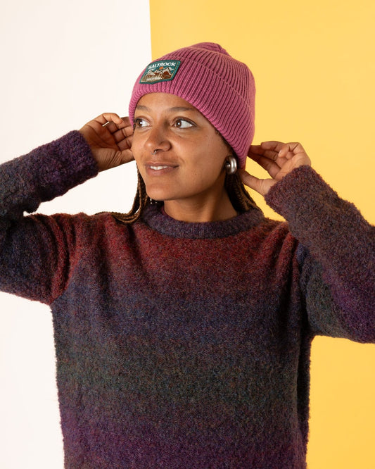 Uplands -  Beanie - Dark Pink