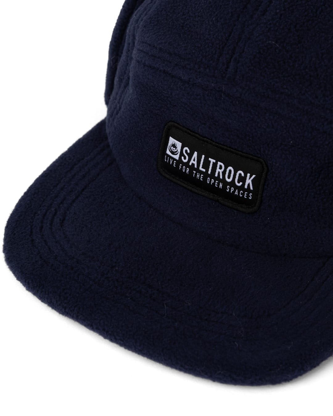 Bert Fleece Flap Cap in Blue