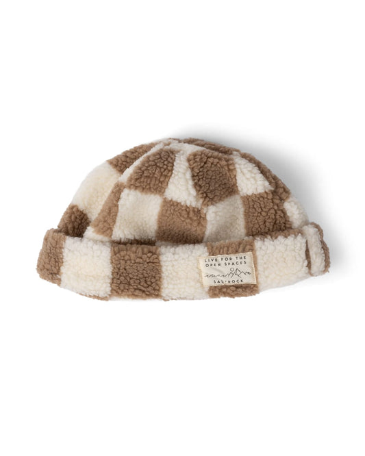 Calla Borg Beanie in Brown