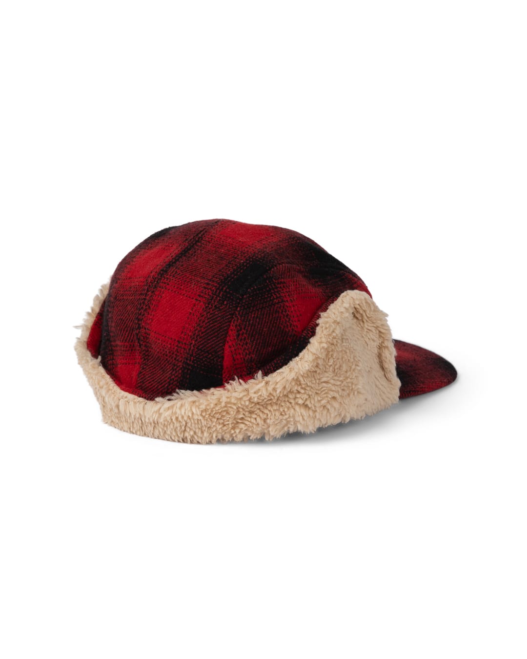 Fisher Borg Lined Tracker Cap in Red