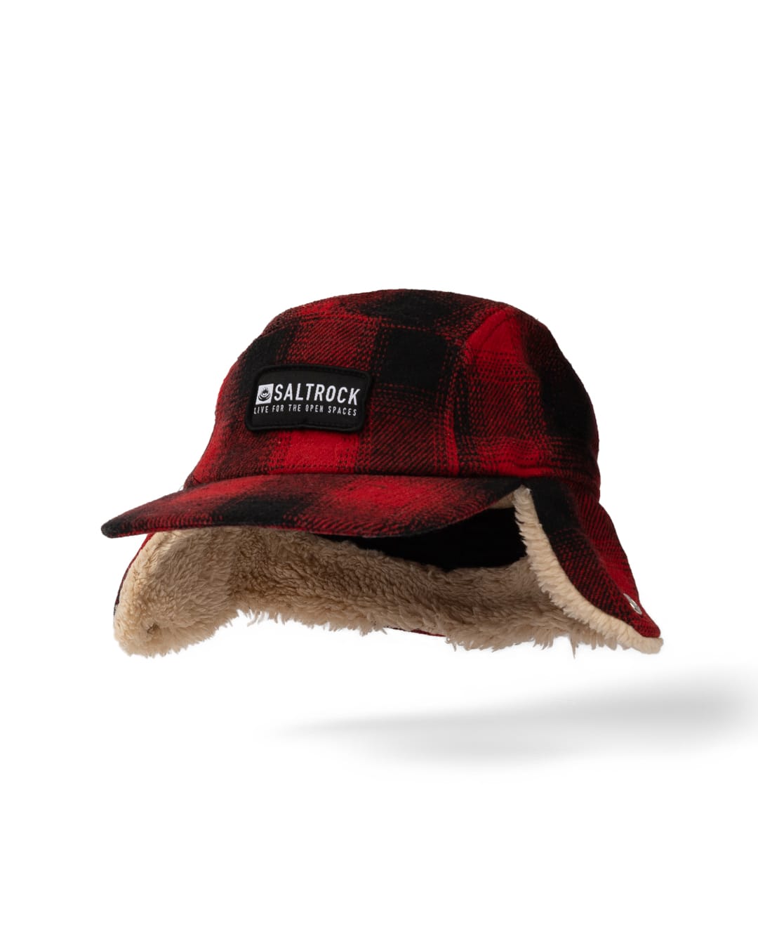 Fisher Borg Lined Tracker Cap in Red