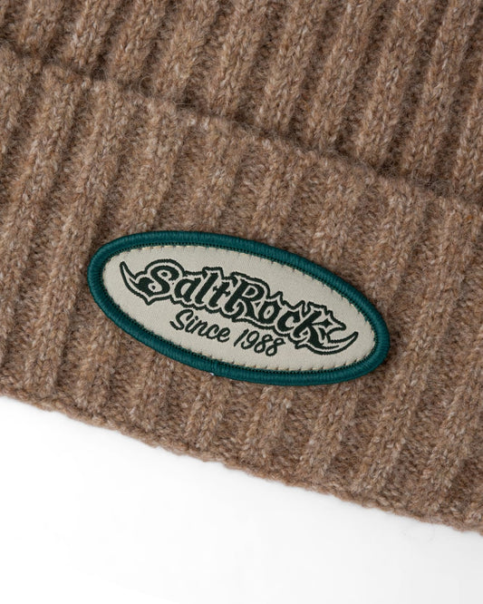 Legacy Pom Pom Beanie in Brown