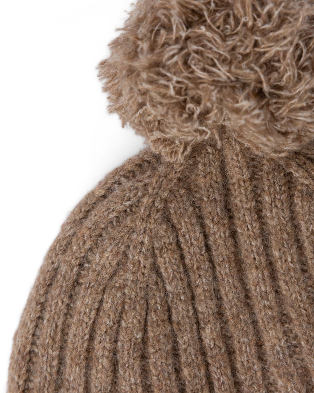 Legacy Pom Pom Beanie in Brown