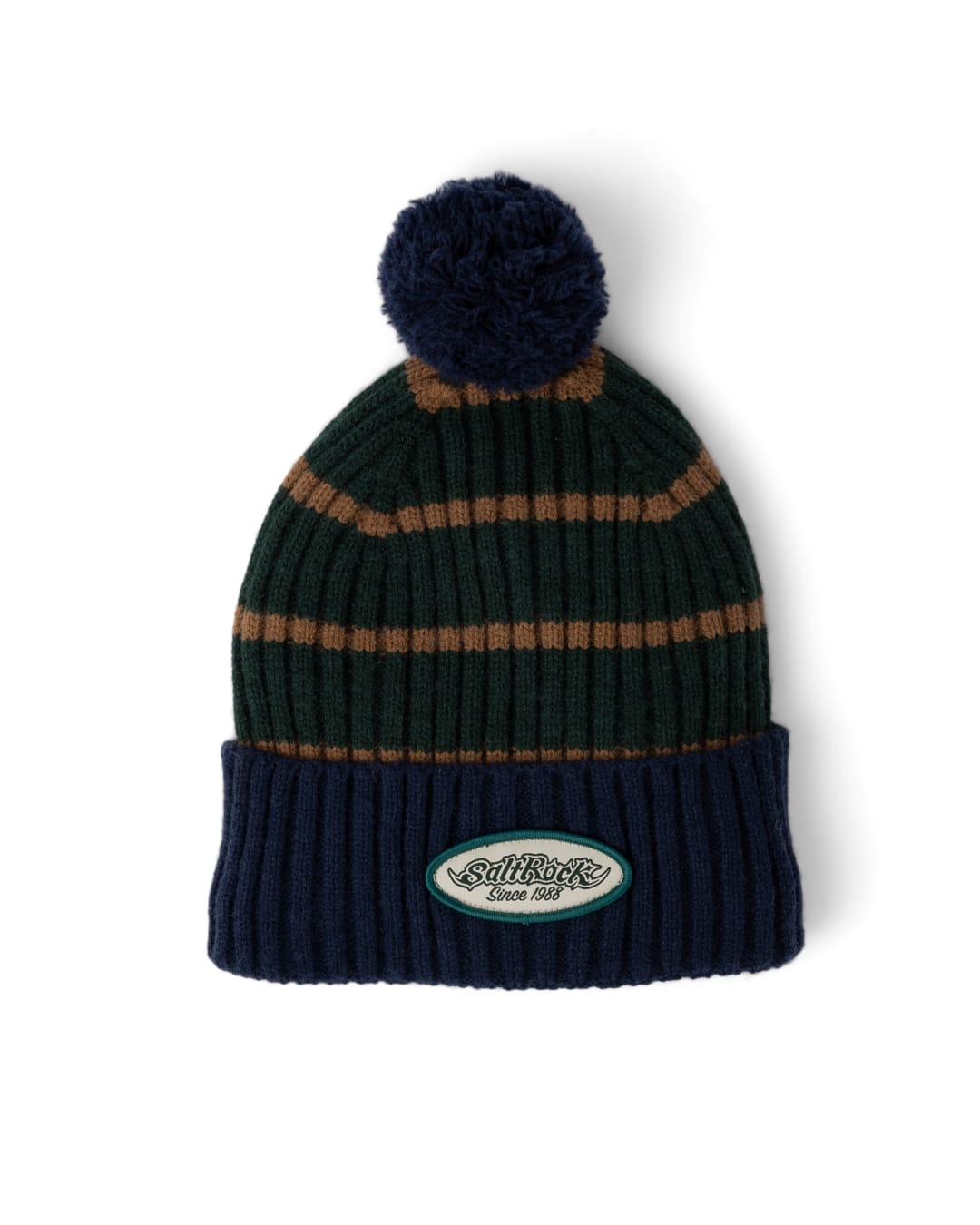Legacy Pom Pom Beanie in Dark Green