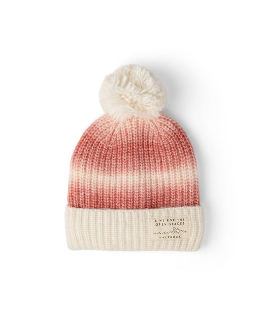 Alba Kids Pompom Beanie in Pink