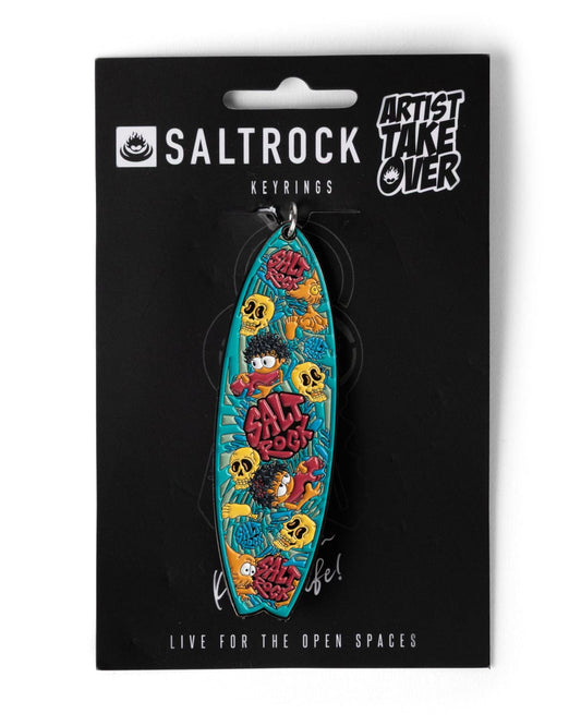 Lushwaves - Key Rings - Light Blue