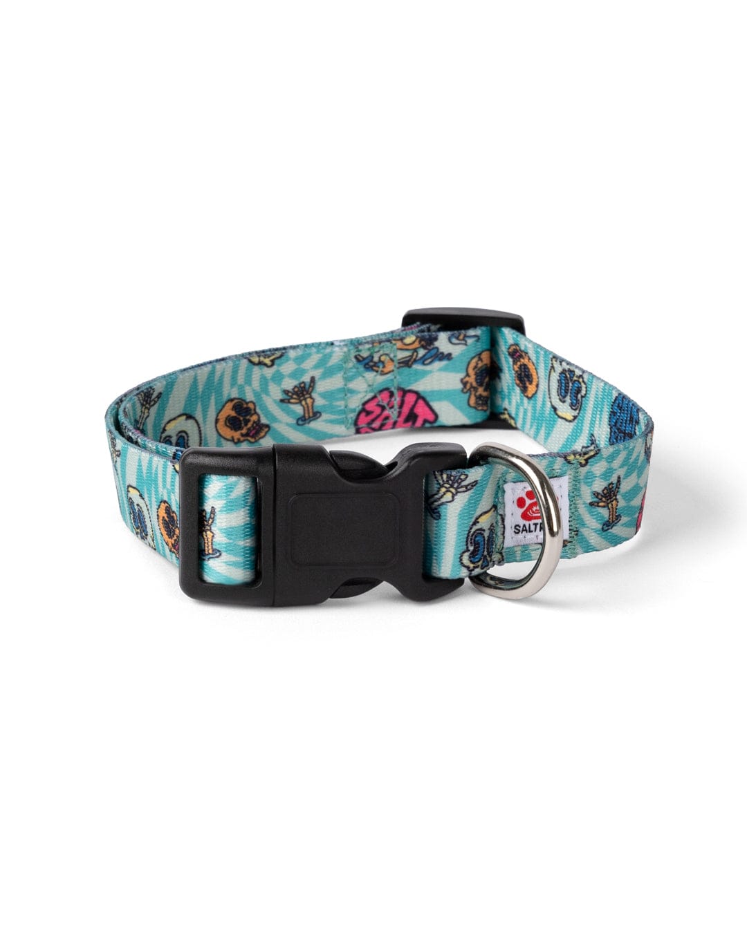 Lush Waves - Pet Collar - Light Blue