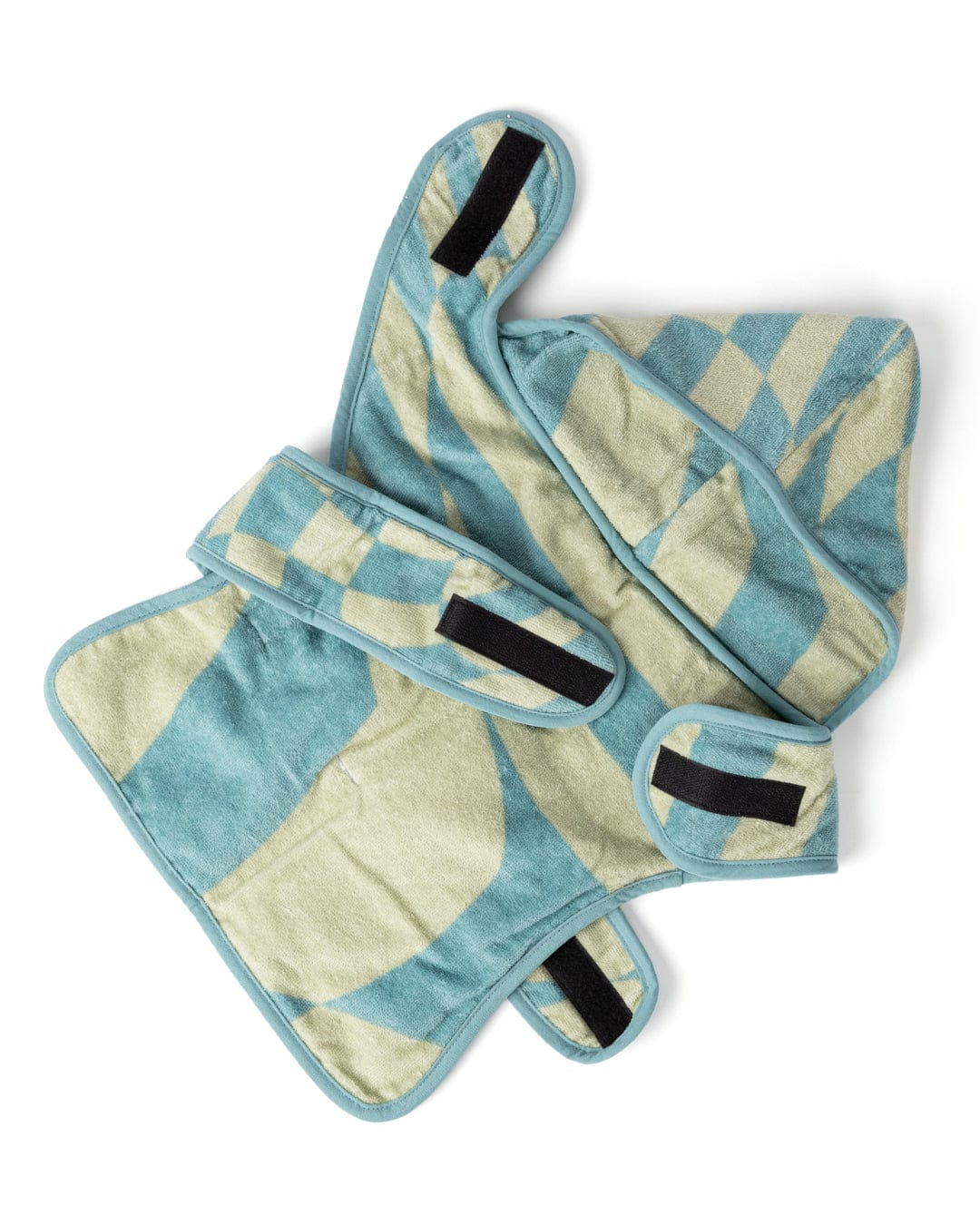 Warp Pet Towelling Robe in Light Blue