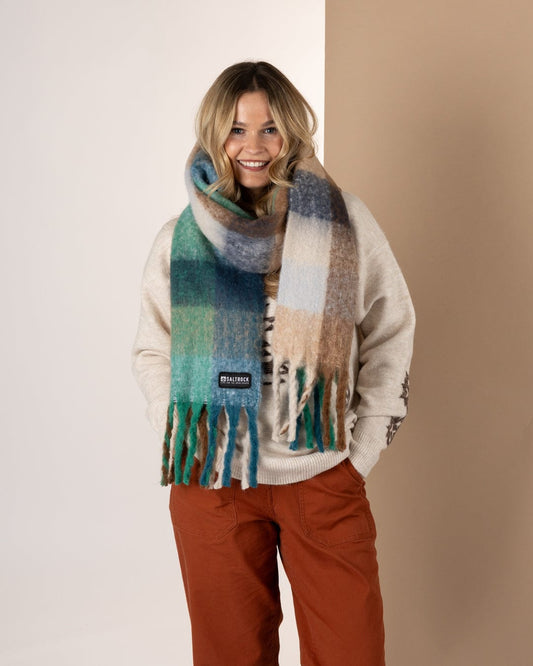 Harvest - Scarf - Blue