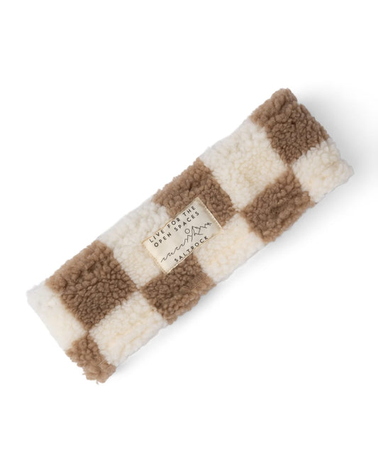 Calla Borg Headband in Brown