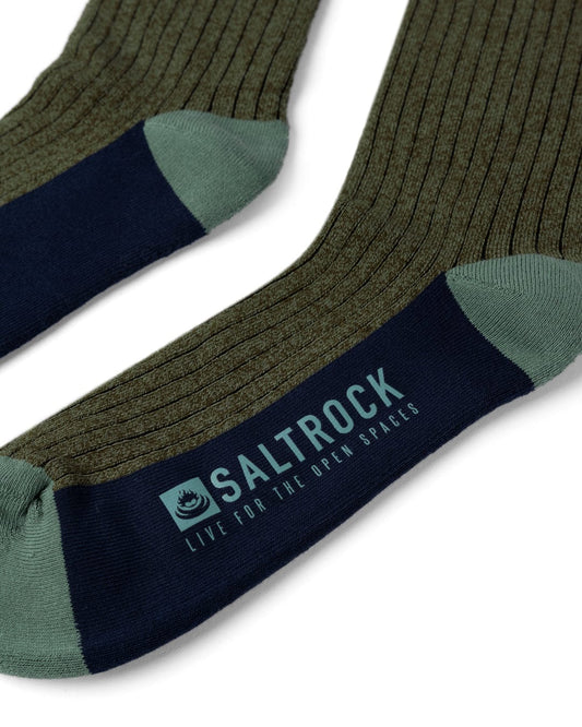 Treker - Boot Socks - Green