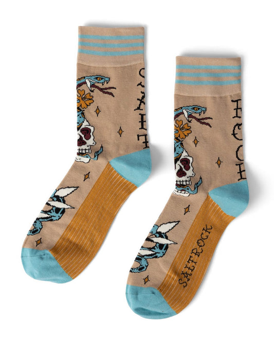 Yesterdays Youth - Socks - Beige