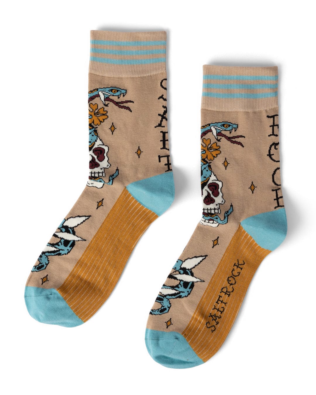 Yesterdays Youth - Socks - Beige