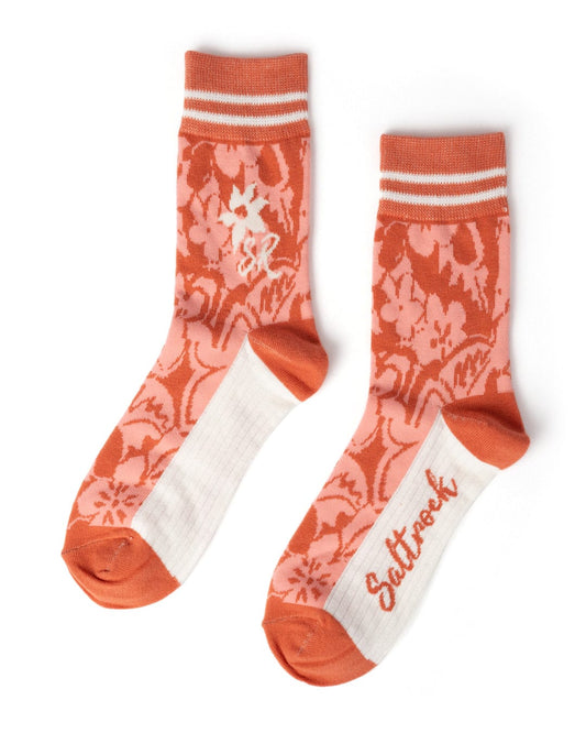 Dali Socks in Light Orange