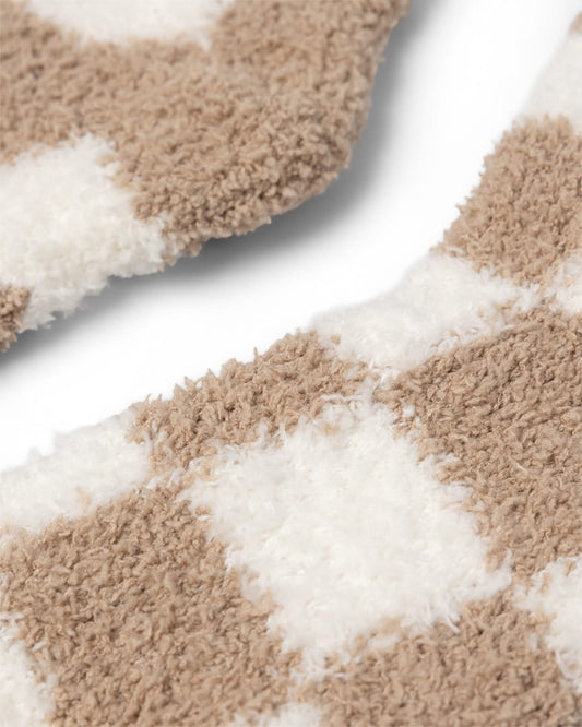 Calla Socks In Light Brown