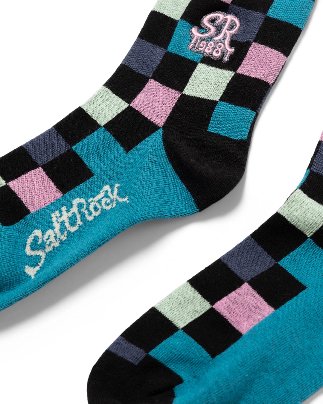 Skatecheck Kids Socks in Black