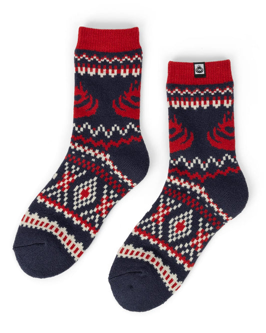 Merry Kids Tokmas Knitted Socks in Blue