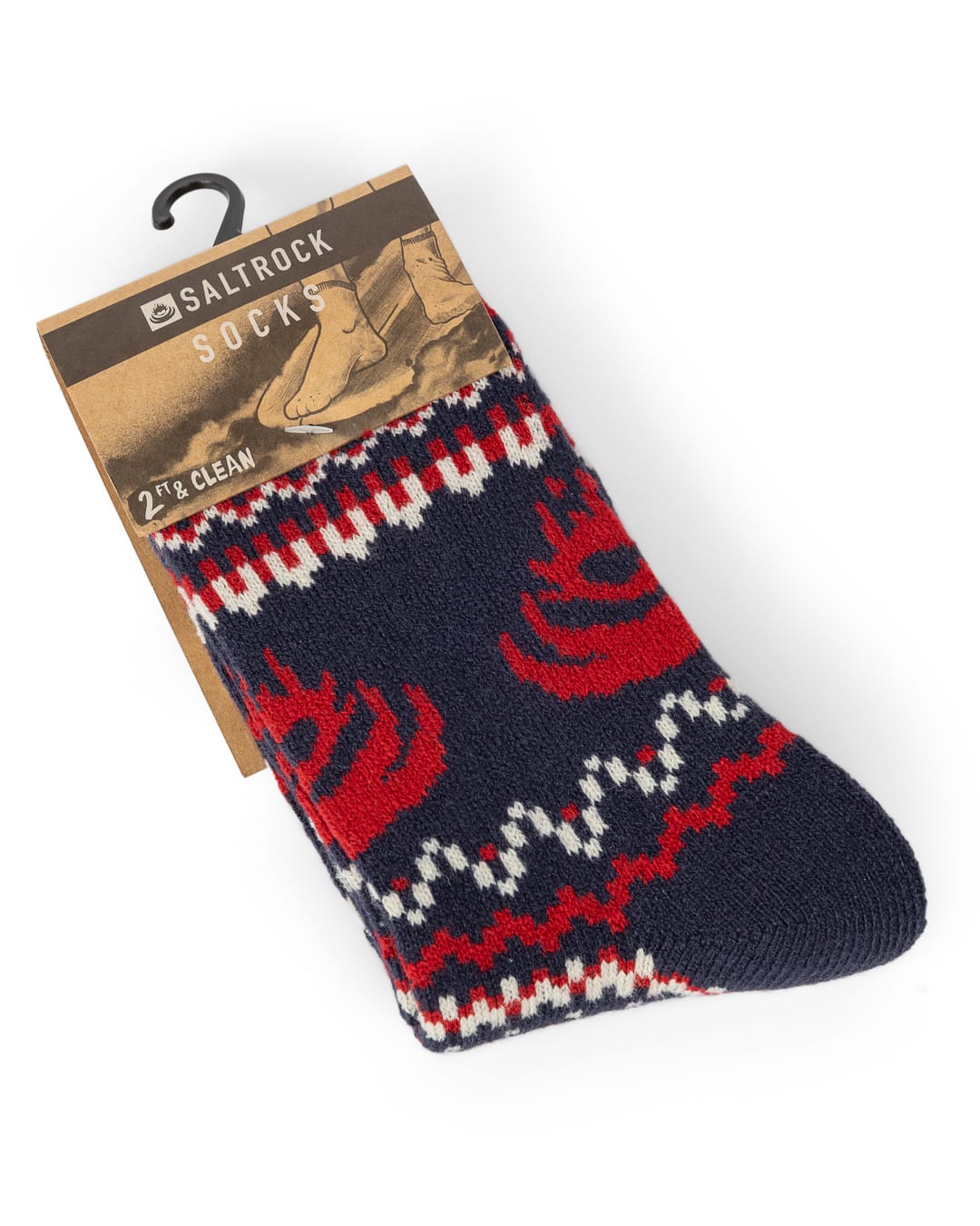 Merry Kids Tokmas Knitted Socks in Blue
