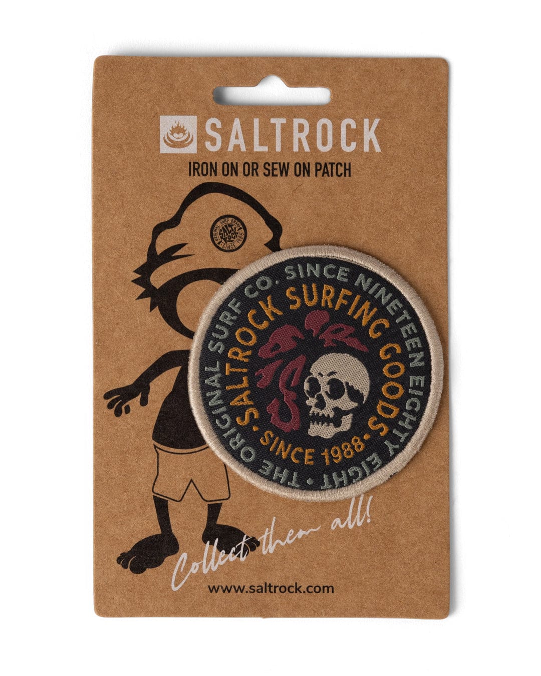 Trail Patches in Dark Grey