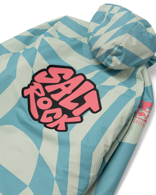 Warp - Recycled Kids Changing Robe - Blue