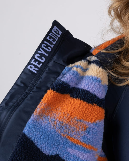 Mountain Haze Changing Robe in Blue