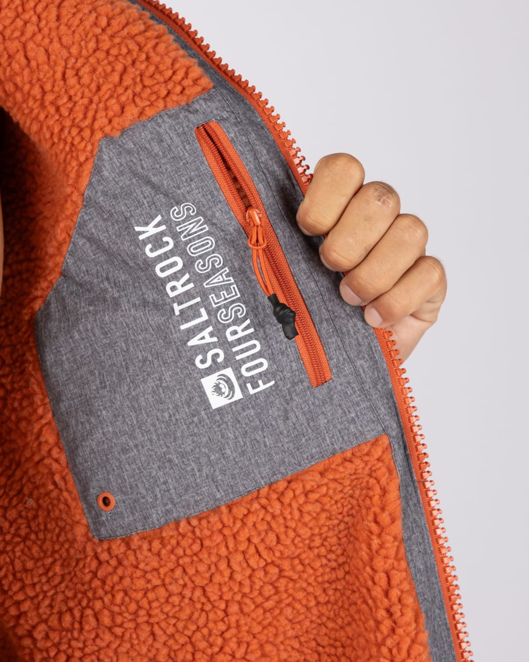 Royale Changing Robe In Dark Grey