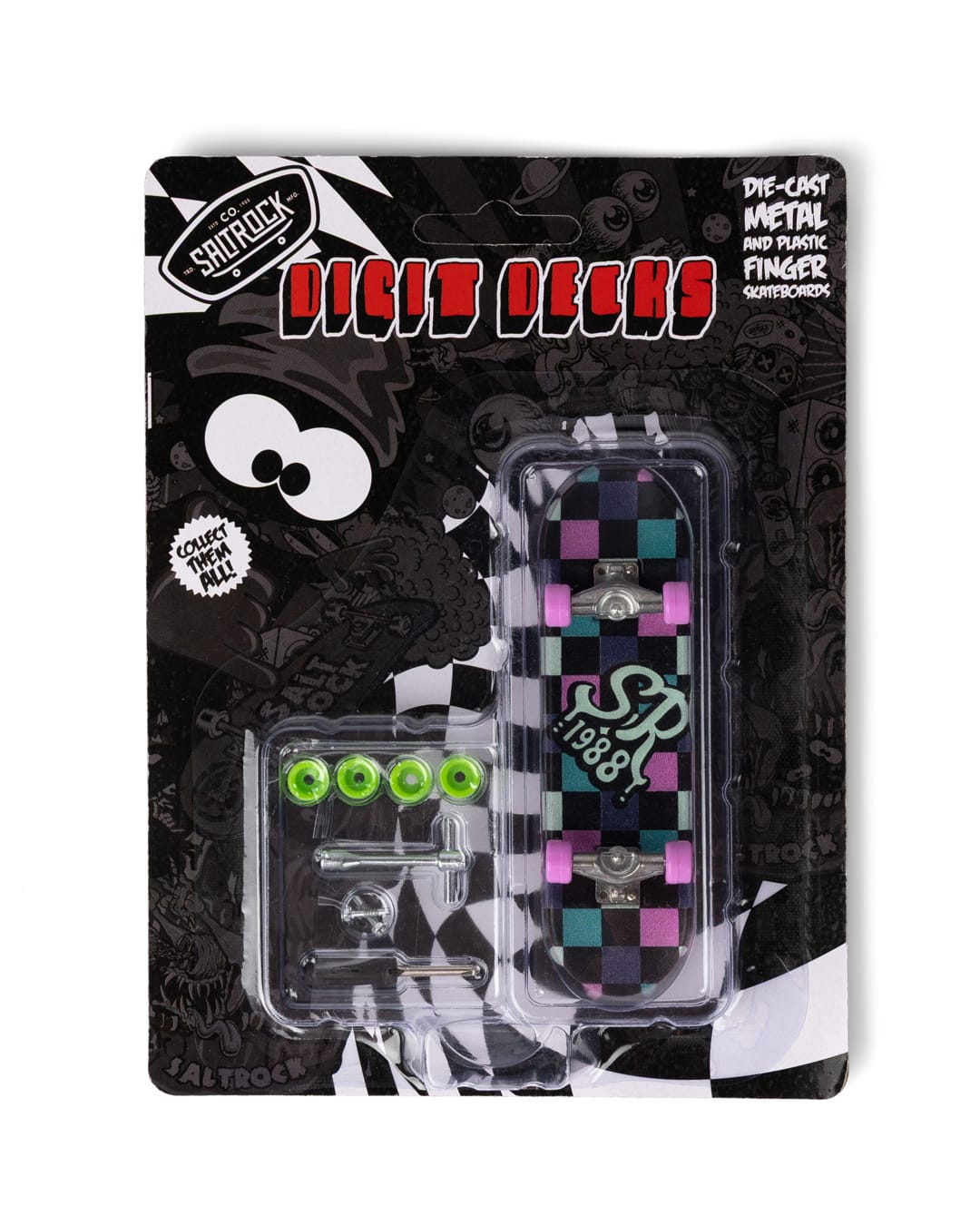 Skatecheck - Digit Deck - BLACK