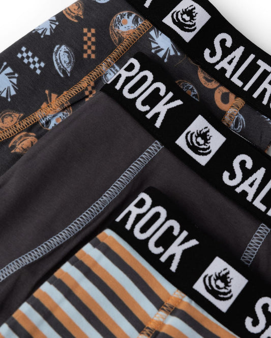 Portal Kids Boxer Pack In Dark Green