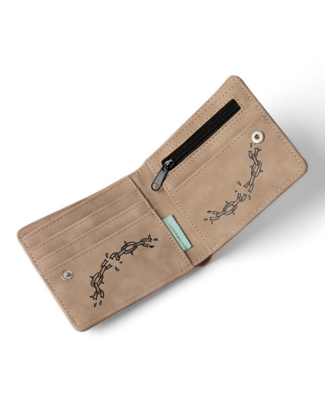 Yesterday's Youth Wallet in Beige
