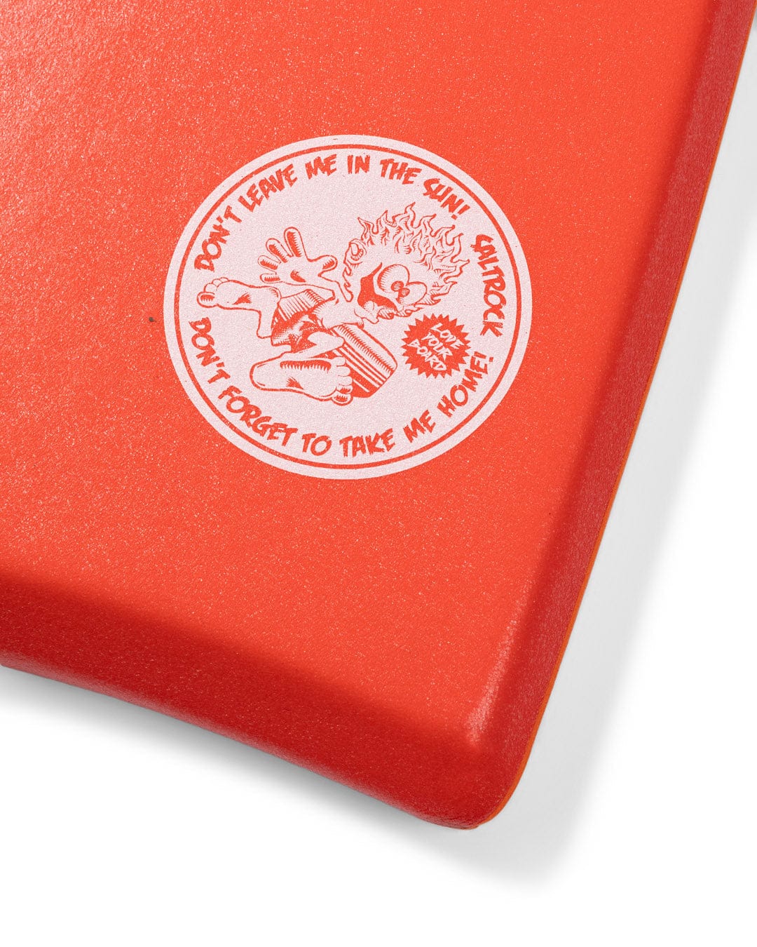 Logo Smash Bodyboard in Red