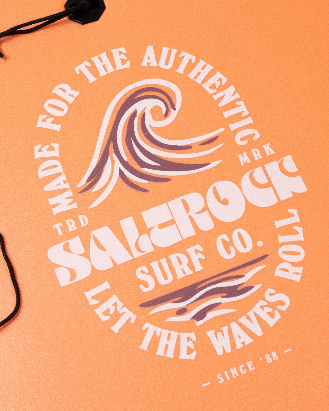 Waves Roll Bodyboard in Light Orange