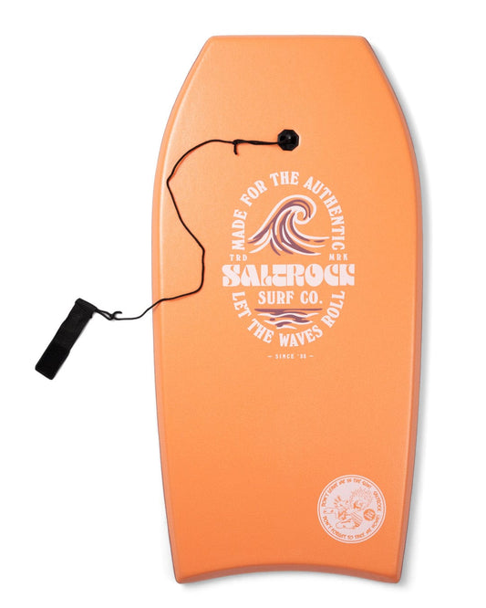 Waves Roll Bodyboard in Light Orange
