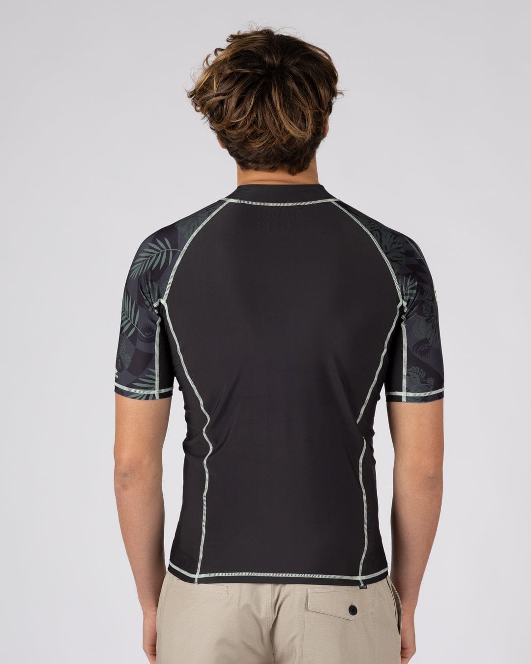 Warp Surf - Mens Short Sleeve Rashvest - Light Green