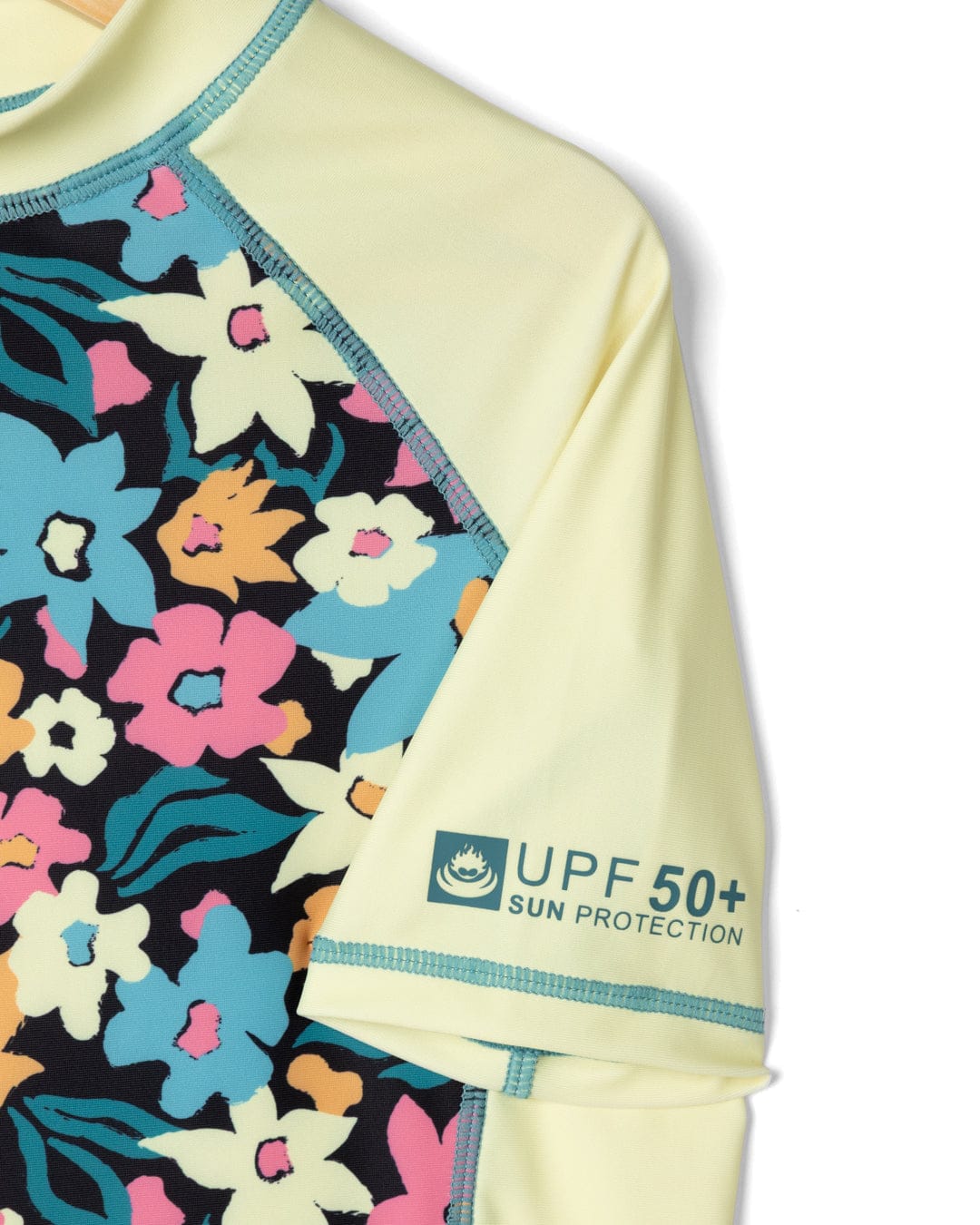 Holidaze - Kids Short Sleeve Rashvest - Light Yellow