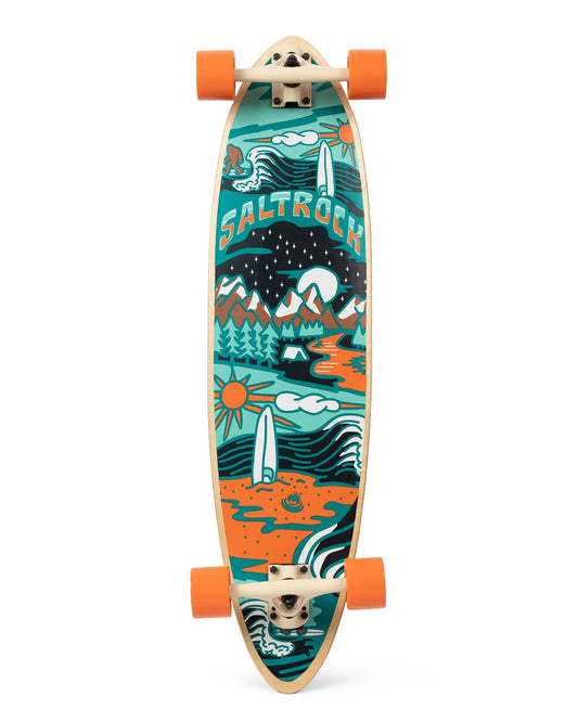 Base Camp Longboard Decks In Dark Green