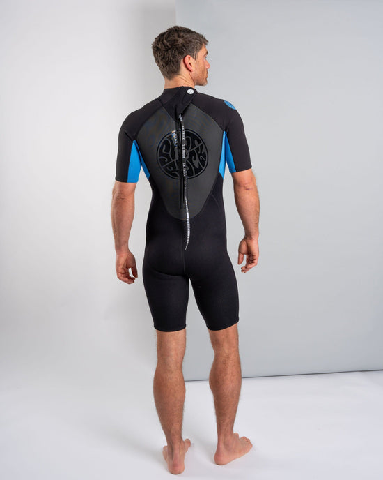 Core - Men's 3/2 Shortie Wetsuit - Blue