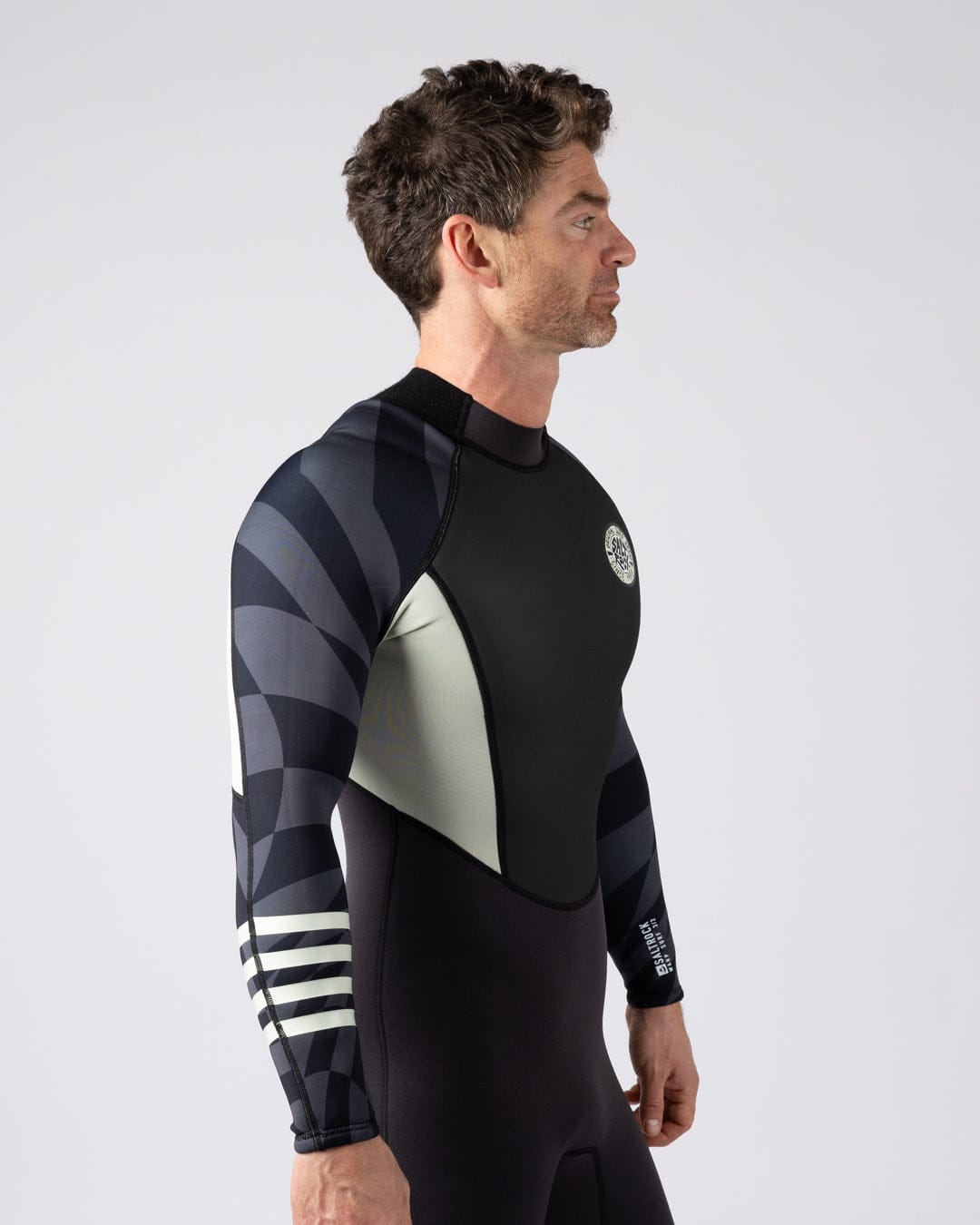 Warp Mens 3/2 Wetsuit in Dark Grey
