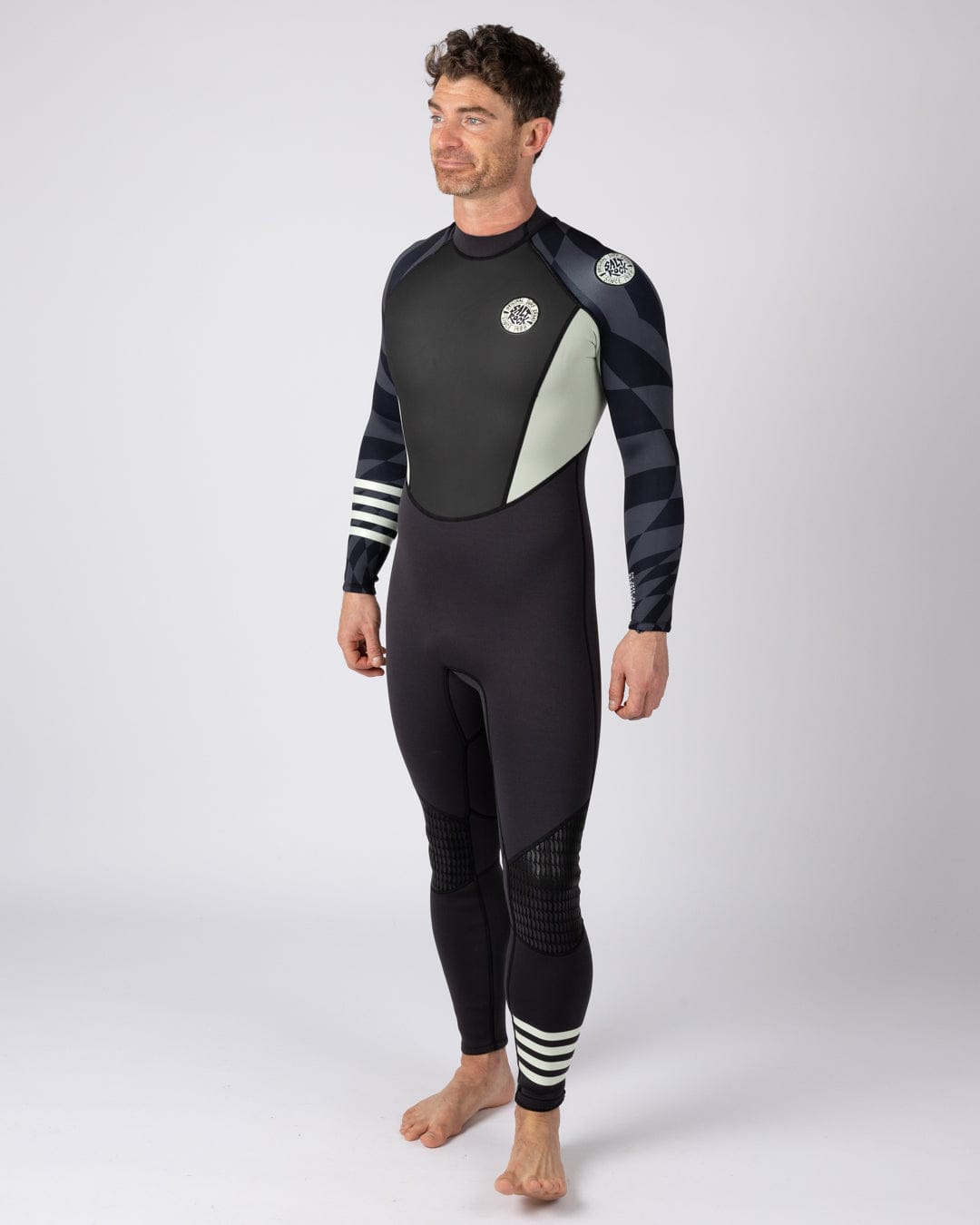 Warp Mens 3/2 Wetsuit in Dark Grey