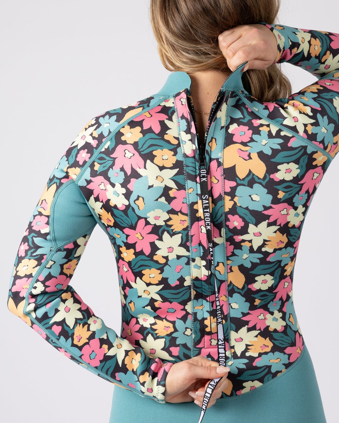 Holidaze Womens 2mm Reversible Springsuit in Blue & Black