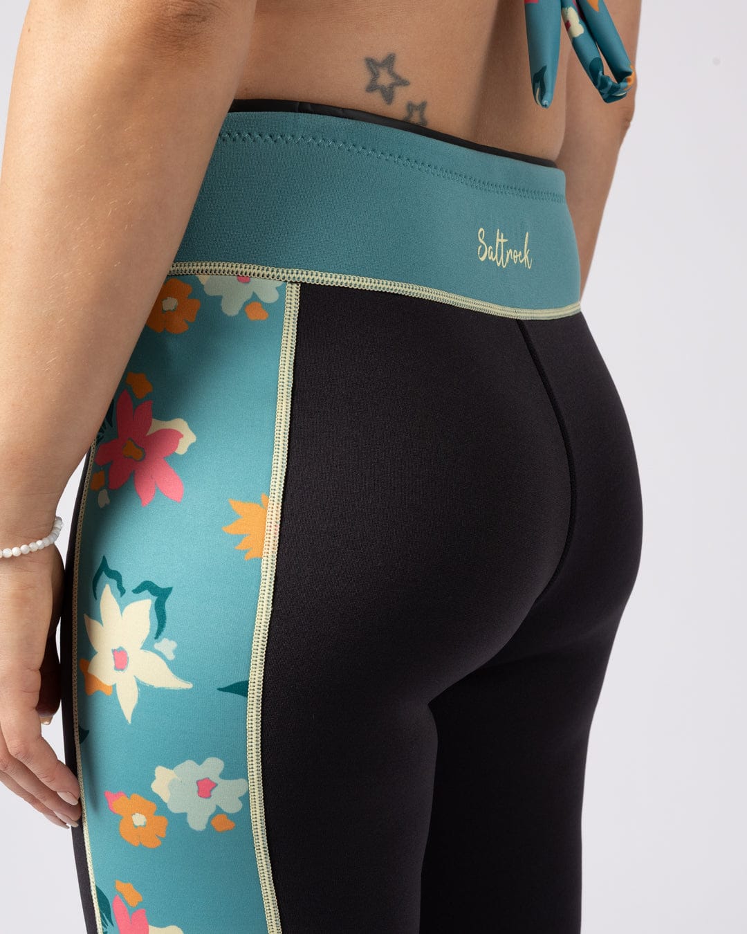 Surfdaze Womens Wetsuit Legging in Dark Grey
