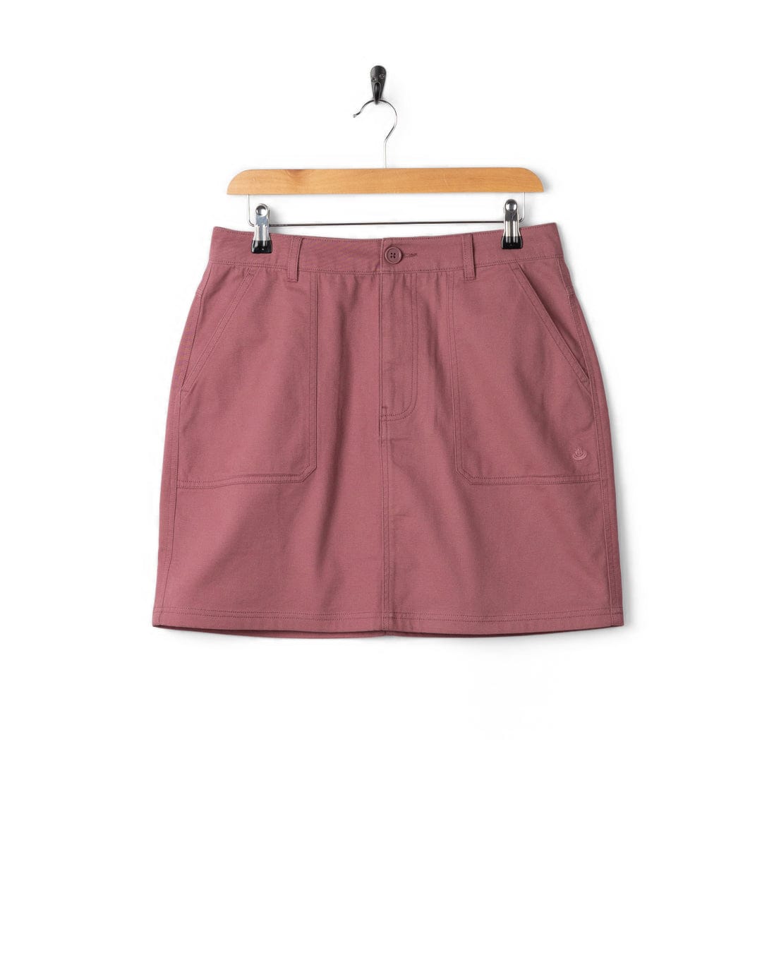 Remi Womens Skirt in Dark Pink