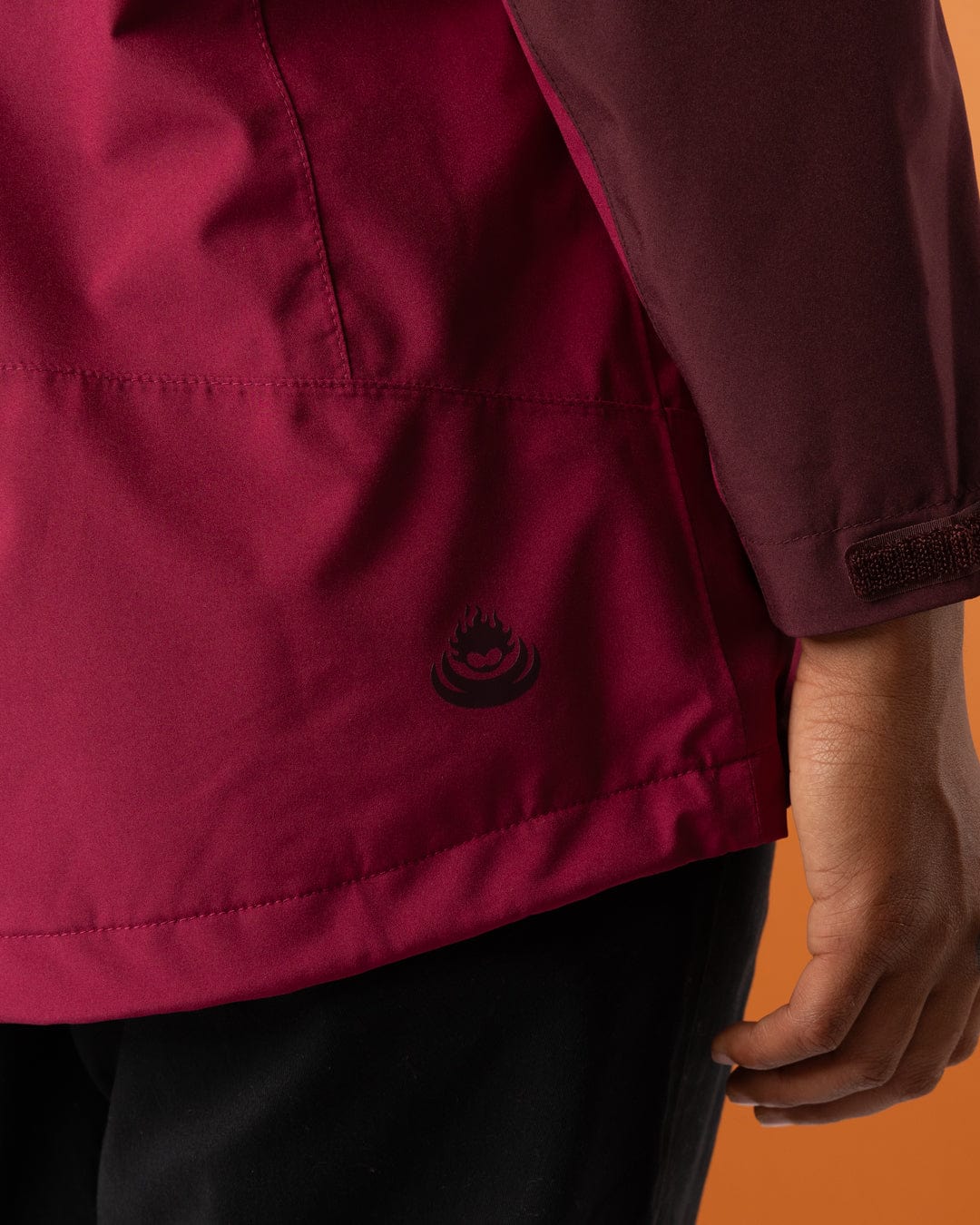 Aubrey Colourblock - Waterproof Jacket - Dark Pink