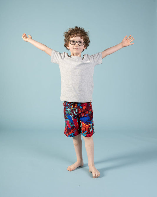 Escapism - Kids Swim Shorts - Multi