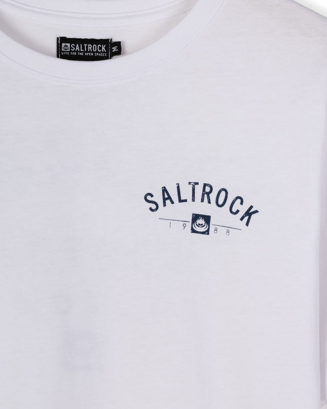 Poole Mens Location T-Shirt in White