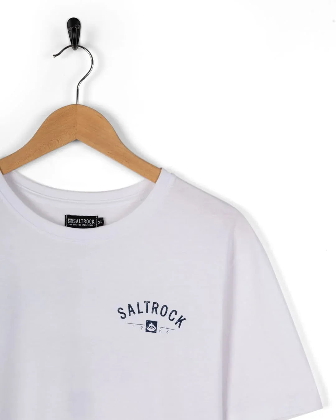 Location T-Shirt Fowey in White