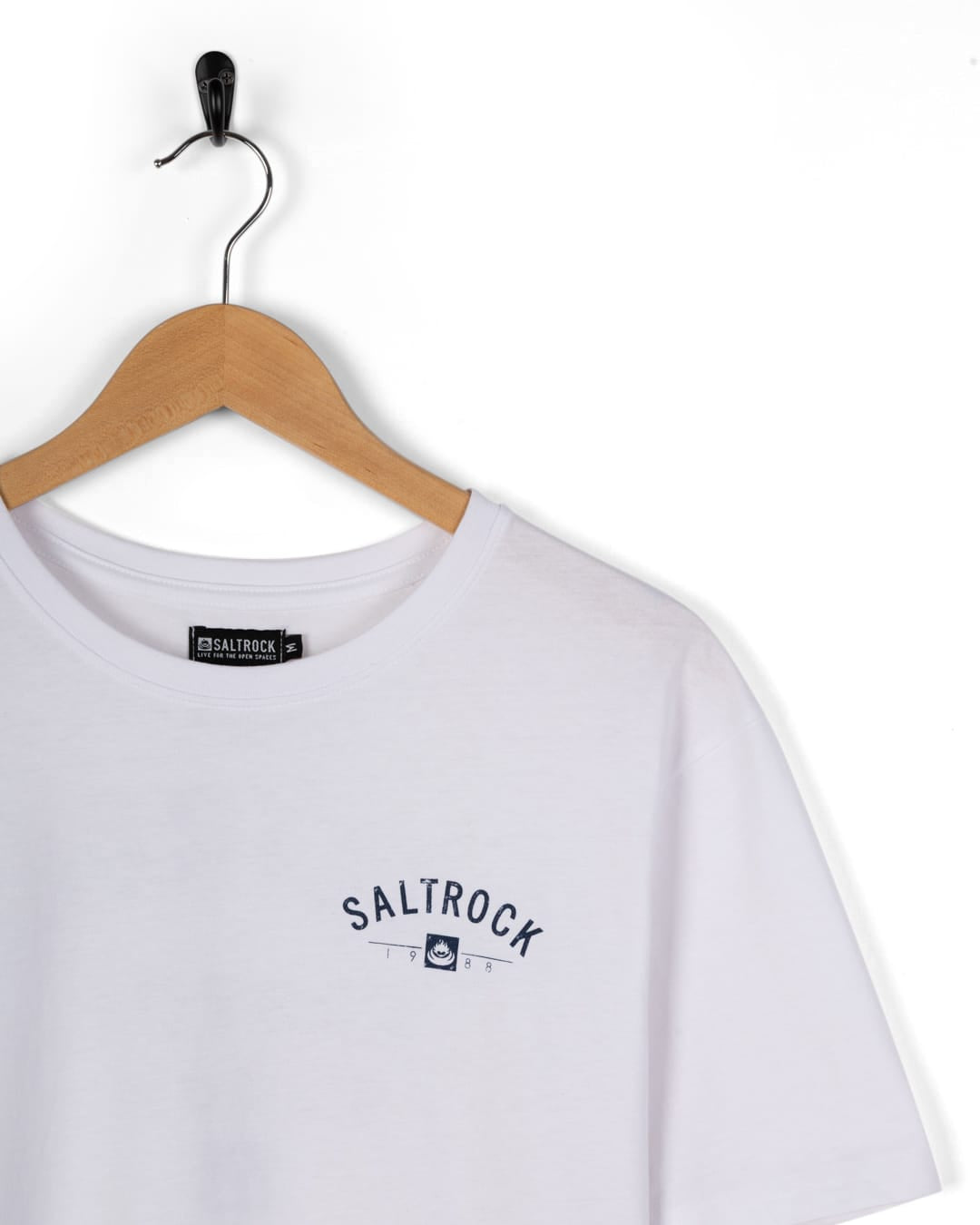 Saundersfoot Location Mens T-Shirt in White