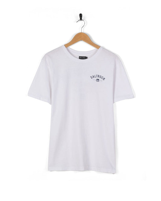 Bude Mens Location T-Shirt in White