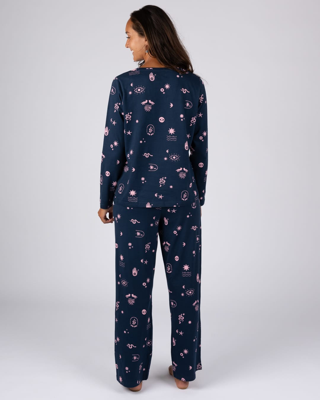 Spirit Womens Pyjama Set in Blue