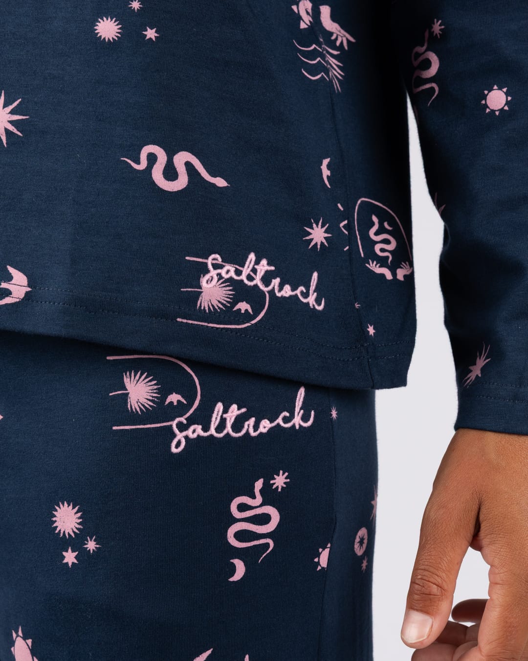 Spirit Womens Pyjama Set in Blue