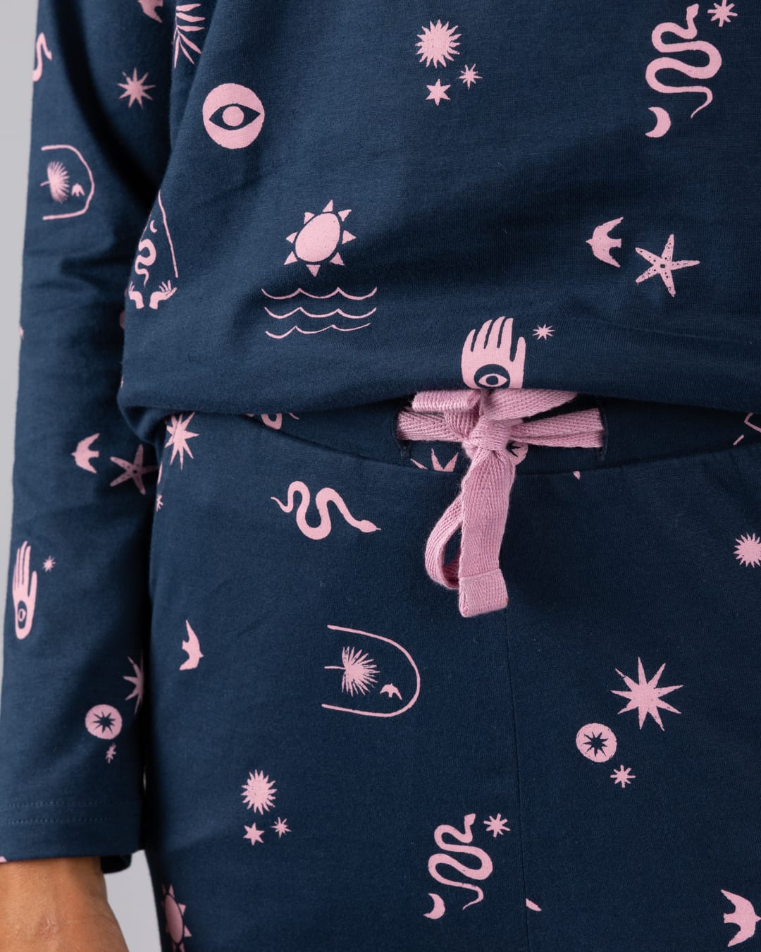 Spirit Womens Pyjama Set in Blue